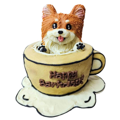Pup of Joe - Custom Cake for Pets